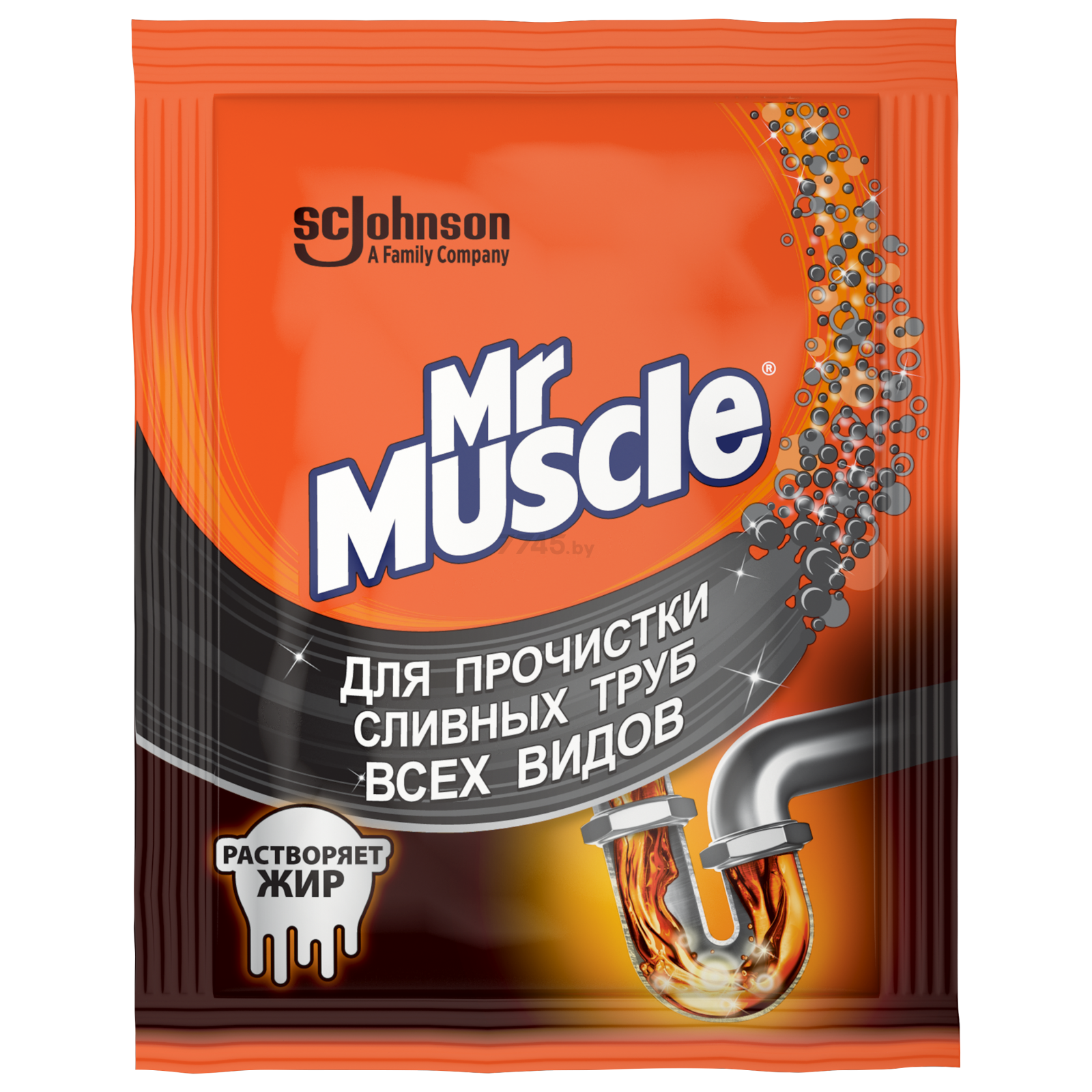 Средство для устранения засоров MR.MUSCLE 0,07 кг (8991030293)